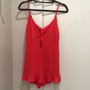 Size S salmon romper